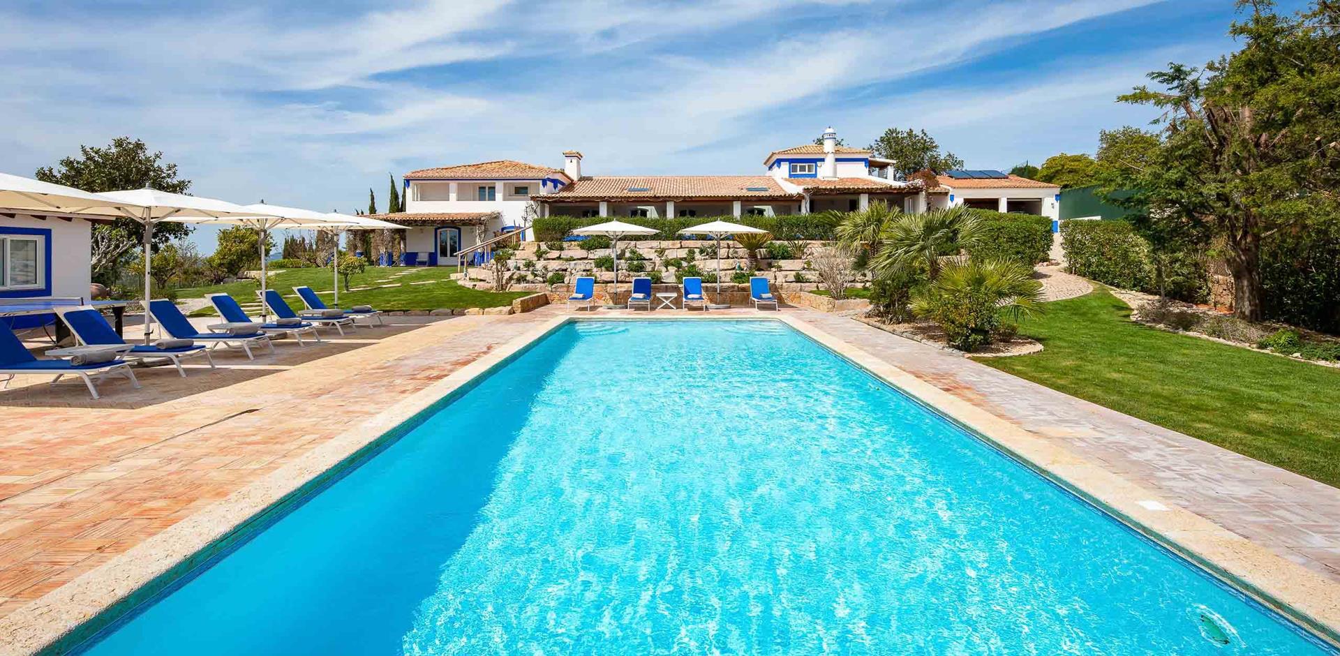 Pool, Villa Monchique, Algarve
