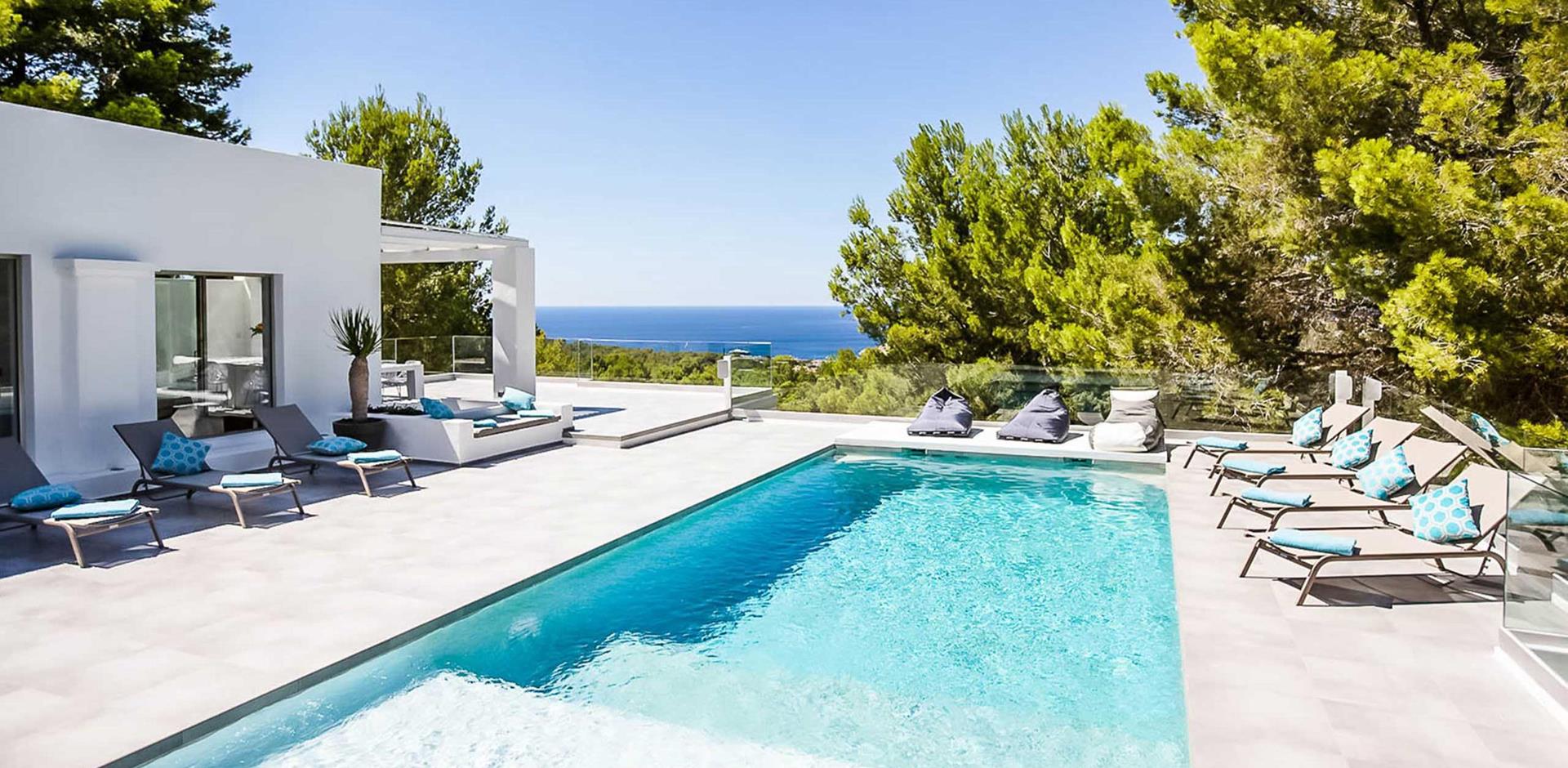 Pool Area, Casa Tarida, Ibiza