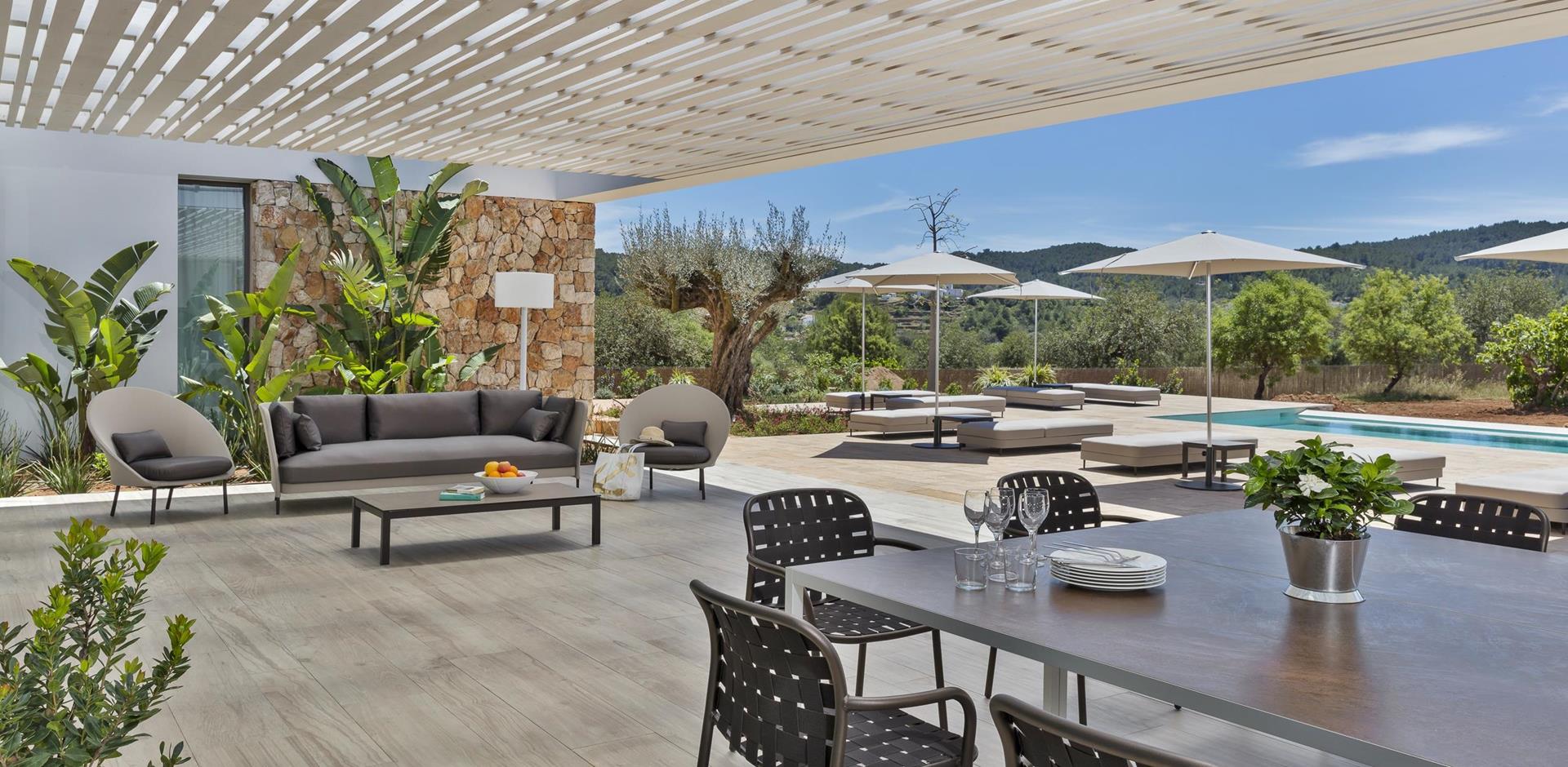 Outdoor Seating Area, Casa Vissa, Ibiza