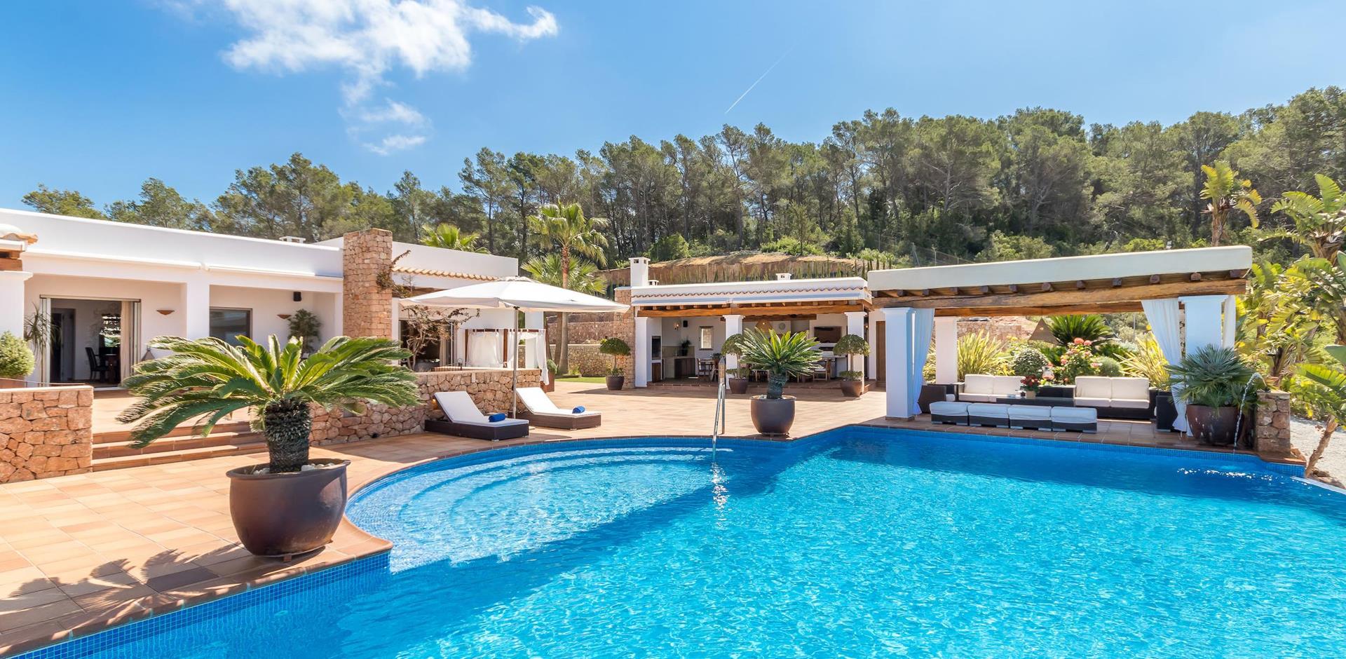 Pool, Finca del Campo, Ibiza, Spain