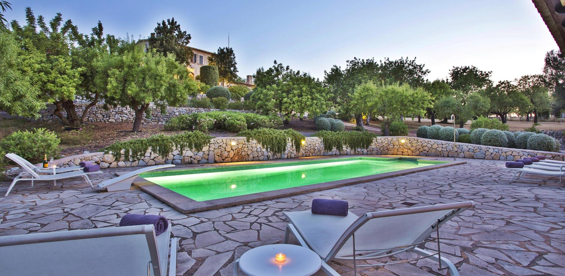 Pool, Can Lamara, Majorca