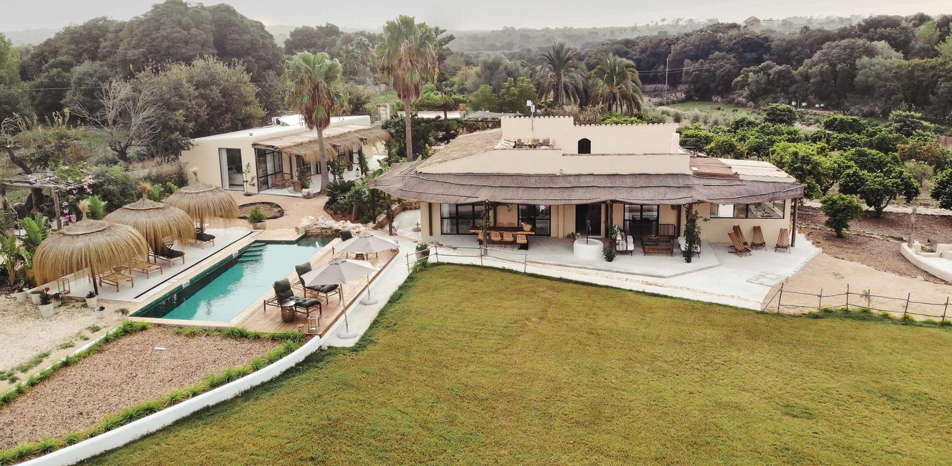 Aerial, Finca Summer Dream, Majorca