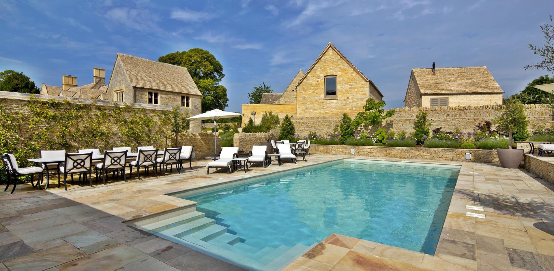 Pool, Windsong House, Cotswolds